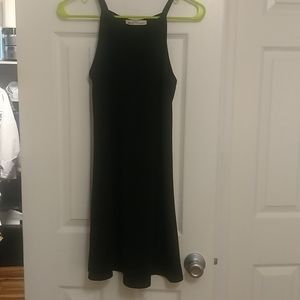 Black racerback dress